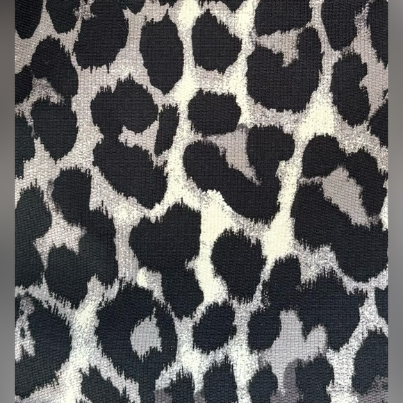 Authentic COACH purse -Parker Ocelot Print Fabric with red leather accents. - Picture 2 of 7